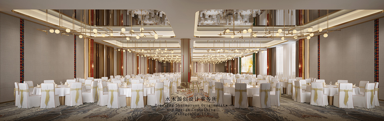 酒店宴会厅装饰，设计元素